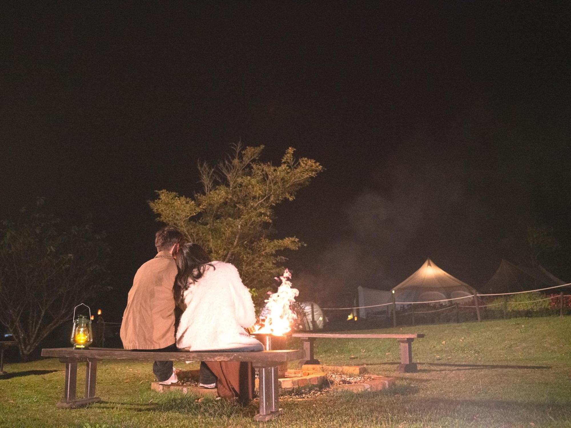 くじゅう花公園　キャンピングリゾート花と星 Kuju Exterior photo
